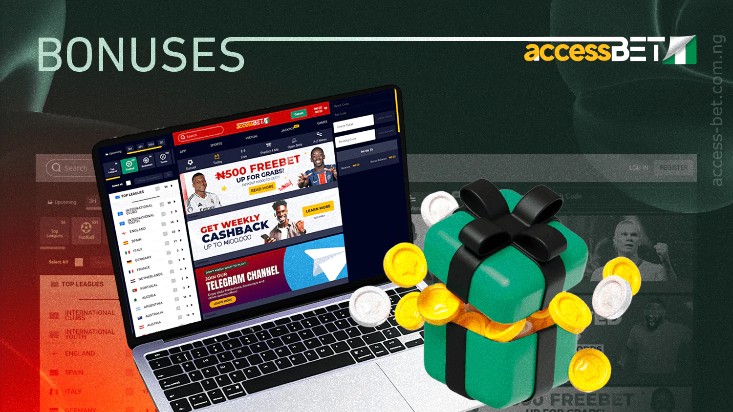 There are several promotions and bonuses at AccessBet